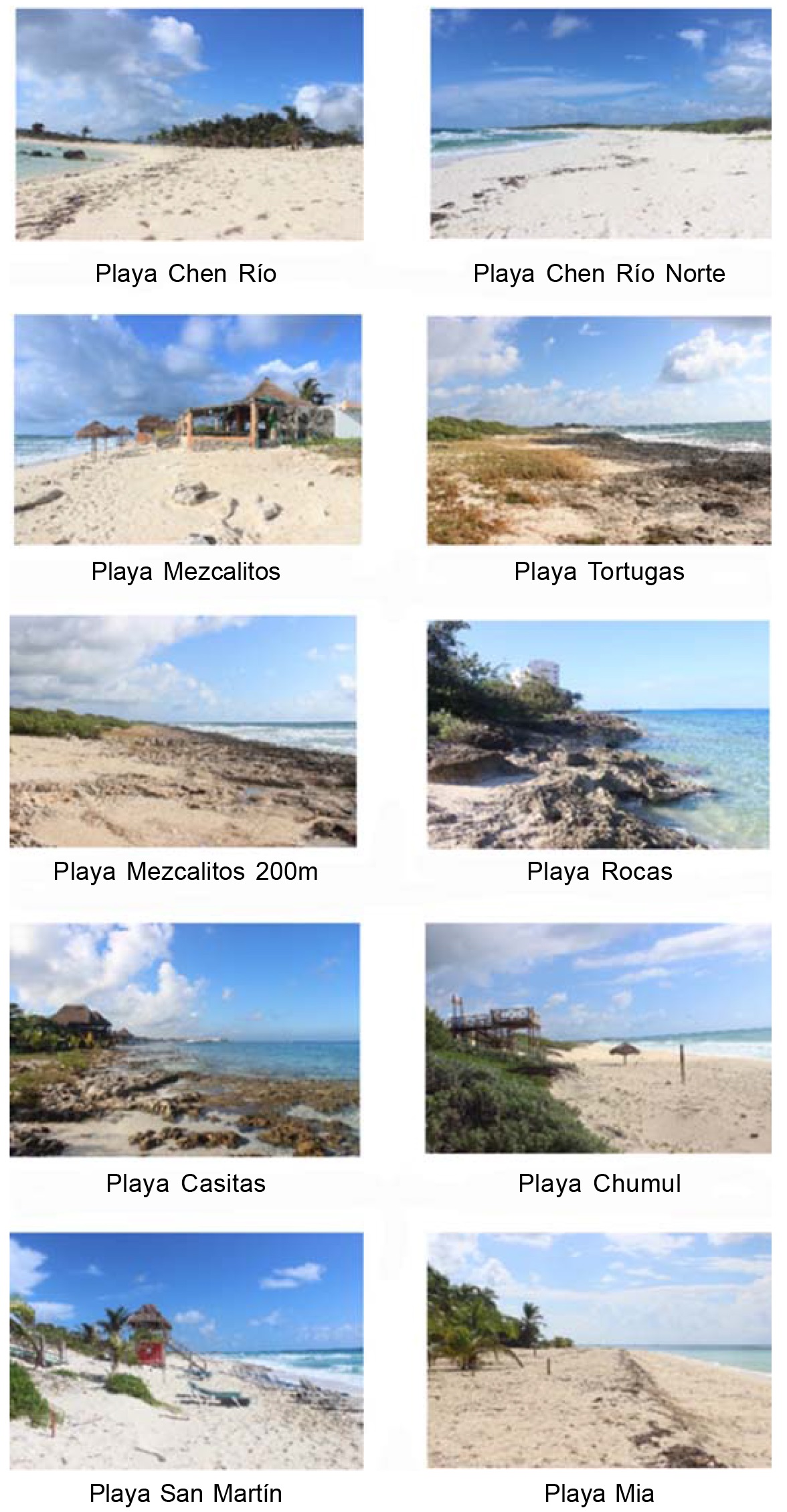 Vista de La calidad visual de los paisajes de playa de Cozumel evaluada a  través de los ojos del observador | Turismo y patrimonio